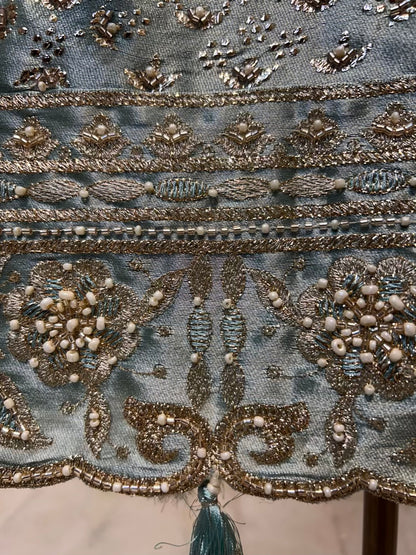 Mehraz Éclat Mukaish Suit (Green)