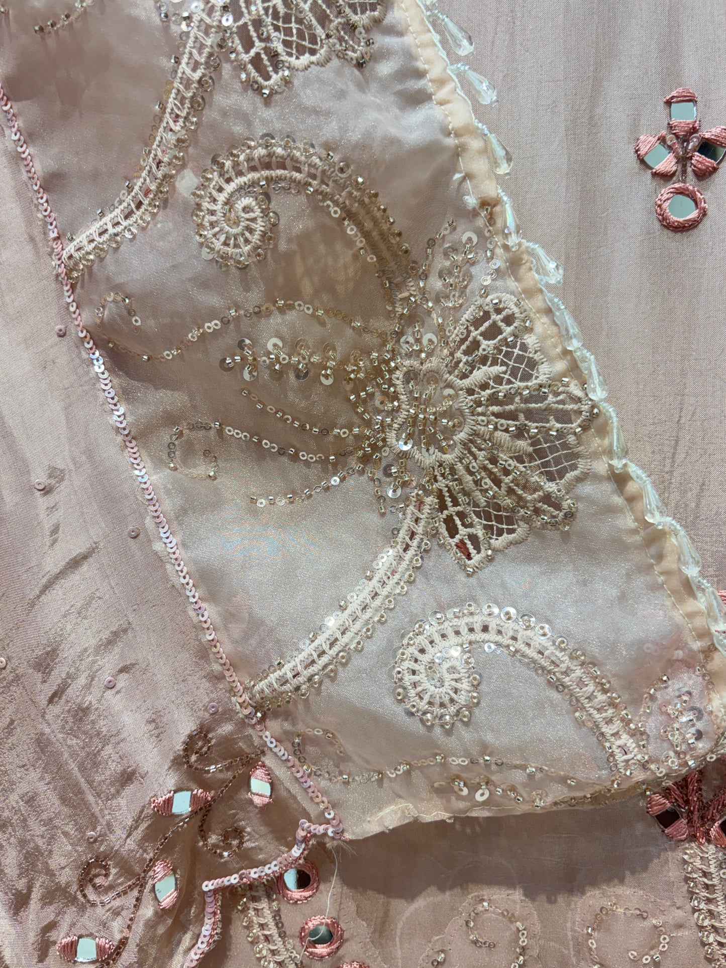 Mehraz Mirror Silk Suit