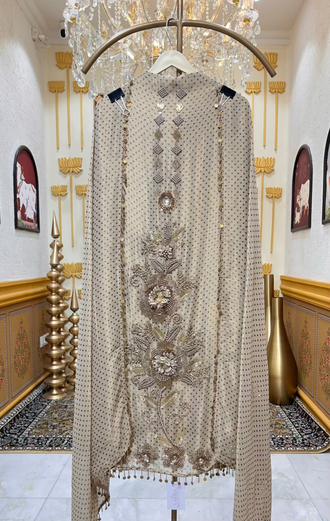 Elzara Shimmer Grace Suit