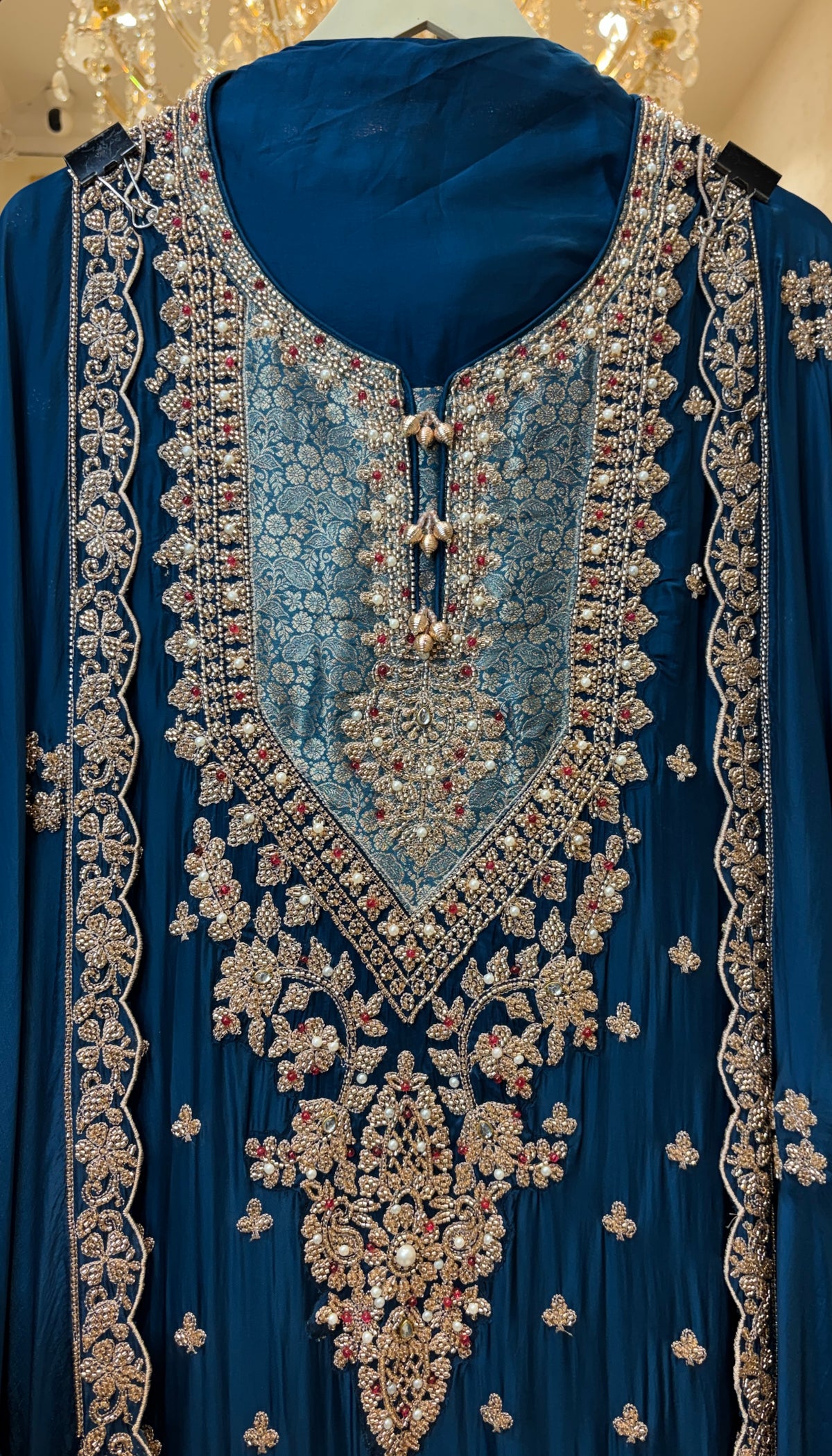 Itrana Silk Organza Suit