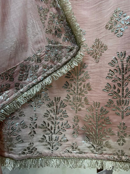 Arezya Mul Kinari Suit (Pink)