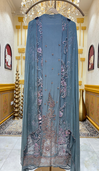 Aabira Organza Grace Suit