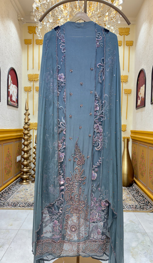 Aabira Organza Grace Suit