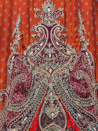 Vira Zari Crepe Suit