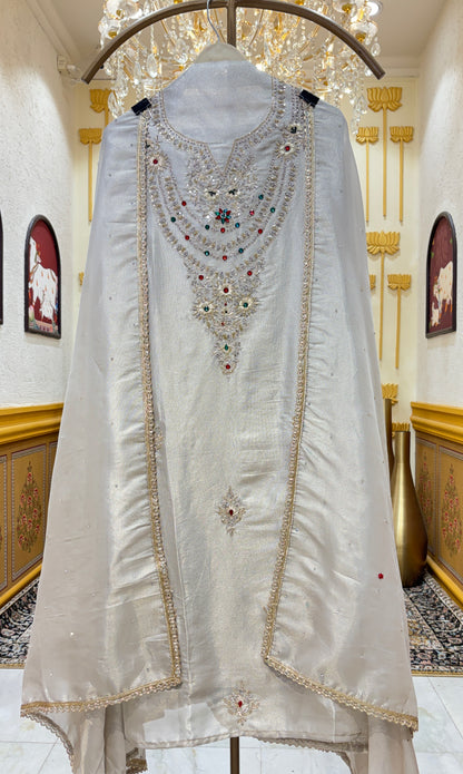 Zarmina Organza Suit