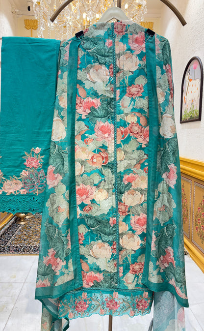 Gulnaar Cotton Grace Suit