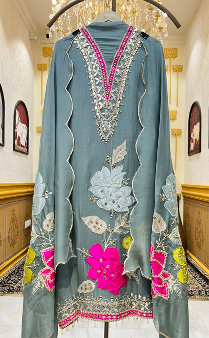 Aabheri Sheesh Suit