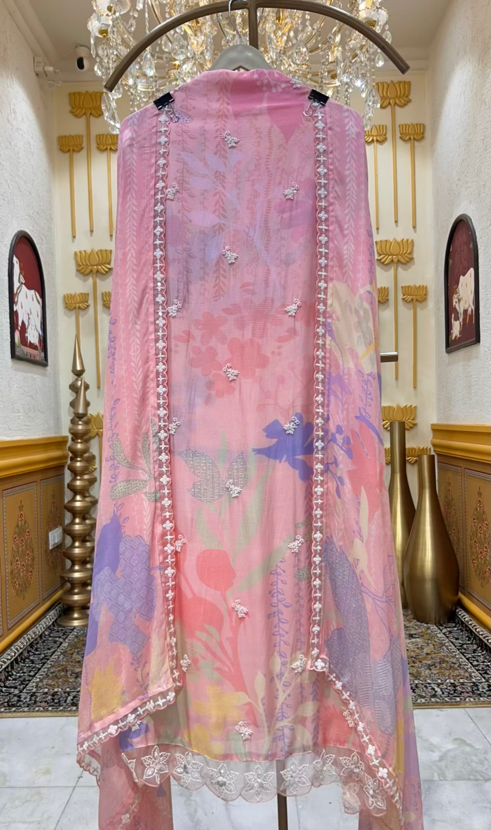 Zerith Handcrafted Muslin Suit