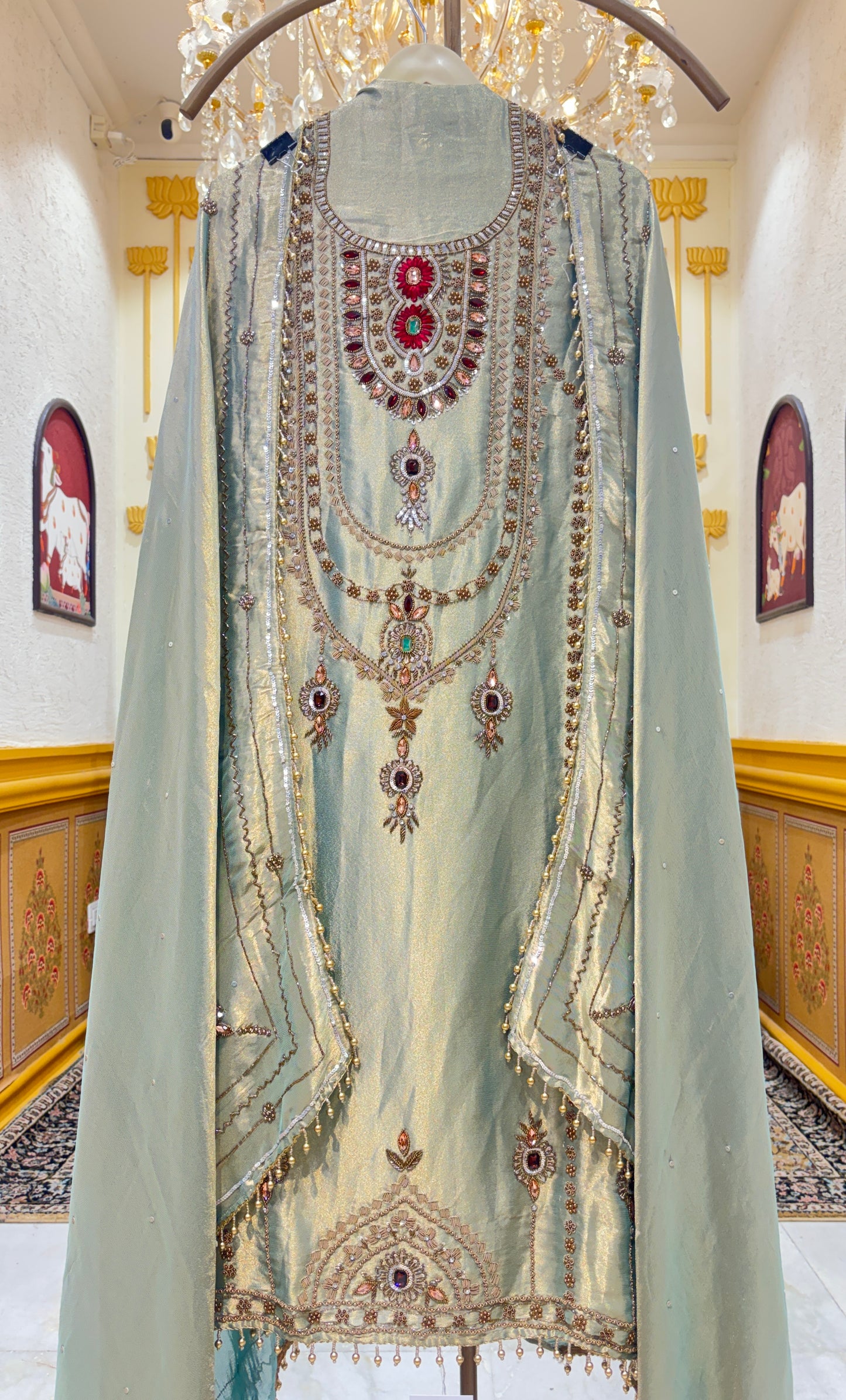 Sitara Noor Organza Suit