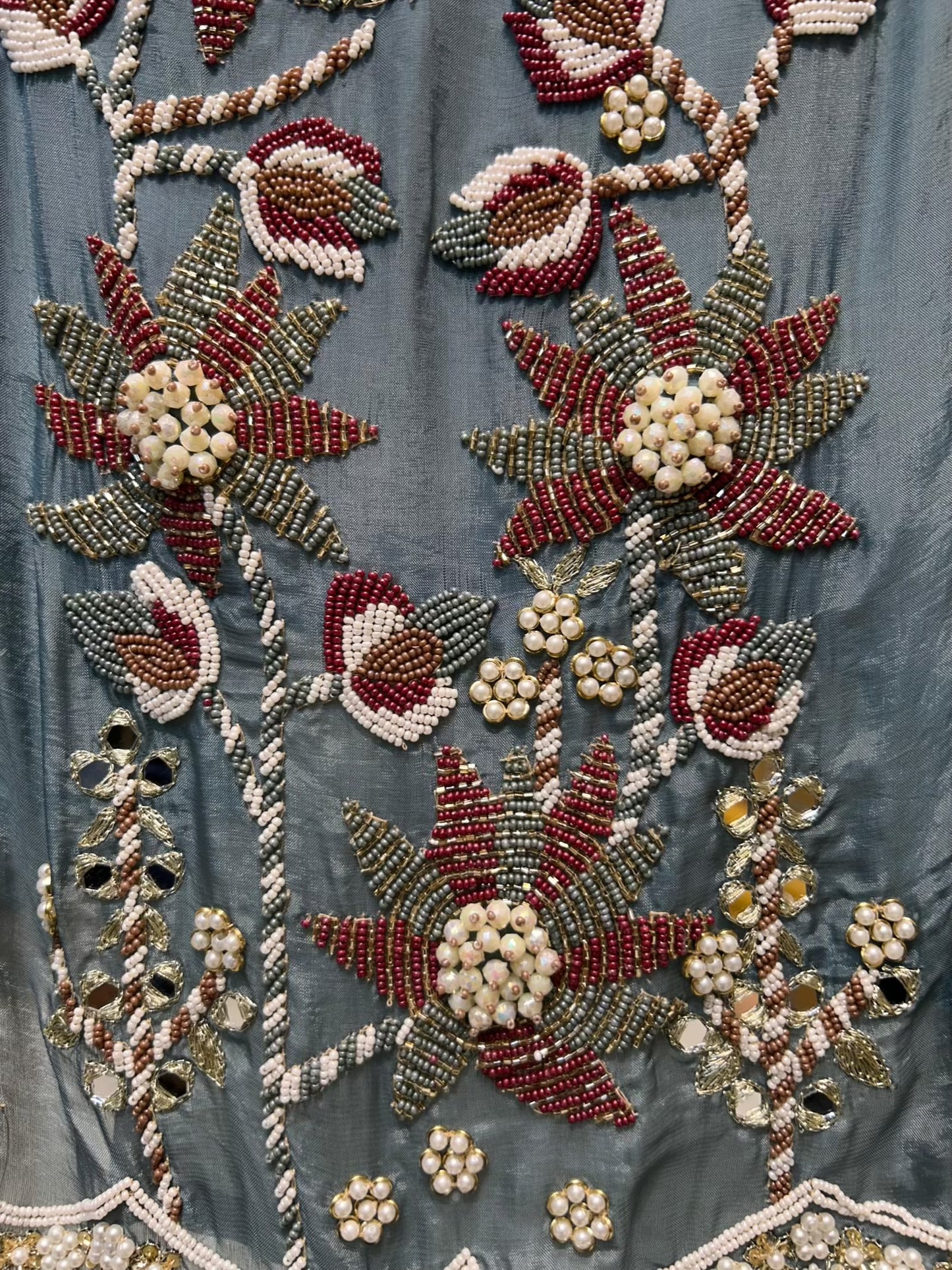 Ameera Naqsh Suit (Blue)