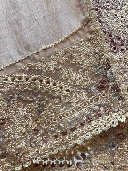 Zivara Chikankari Chanderi Suit