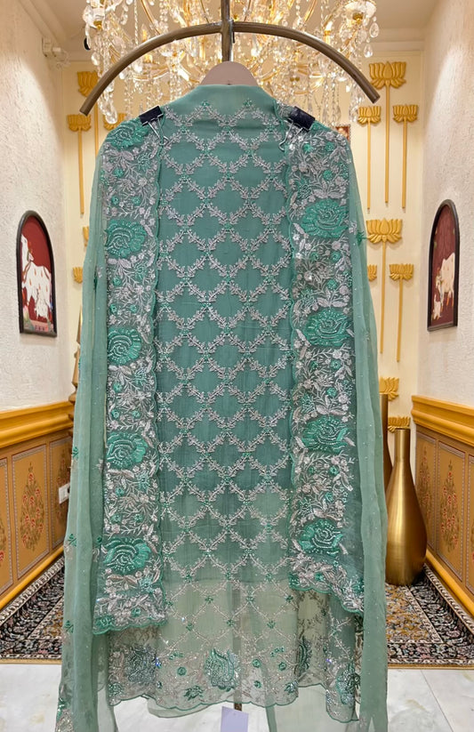 Mehrya Zari Élan Suit (Green)