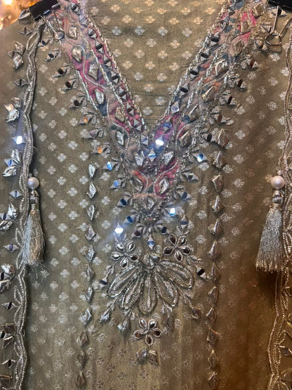 Zarmeena Organza Suit