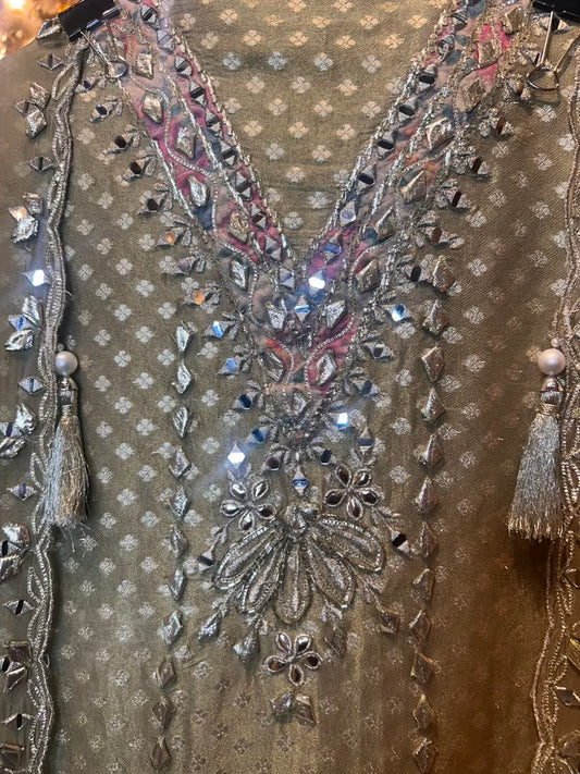 Zarmeena Organza Suit