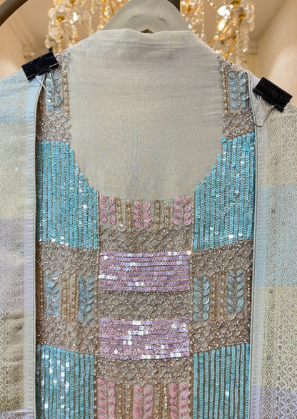 Sahzelle Shimmer Suit
