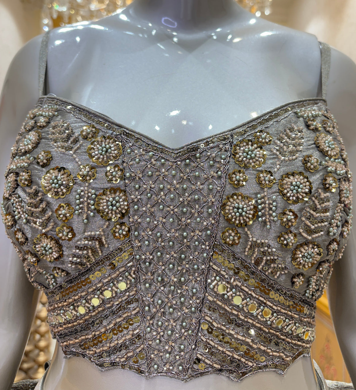 Zarafshaan Jacket Lehenga