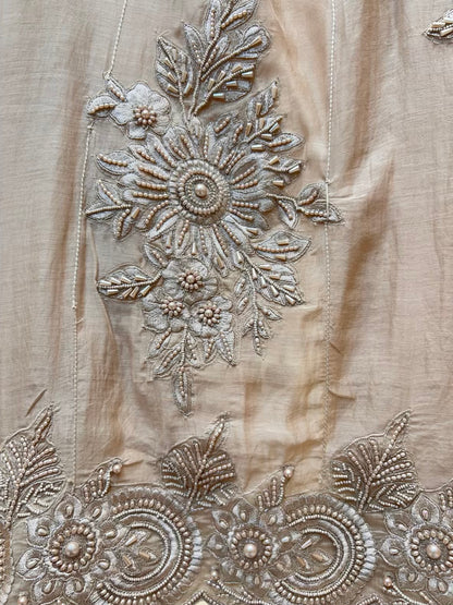 Ruhaya Moti Mul Suit (Beige)