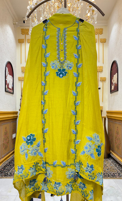 Yajnika Mul Chanderi Suit