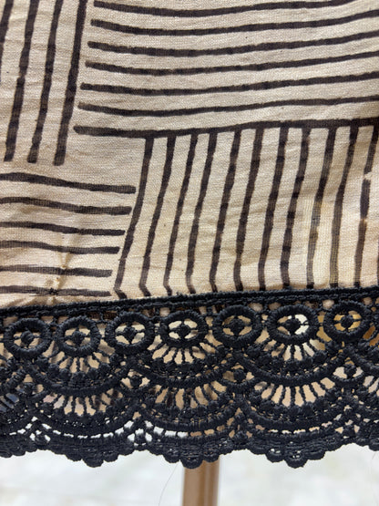 Nooriya Lace Chanderi Suit