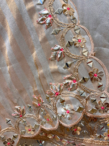 Parizaad Mirror Organza Suit