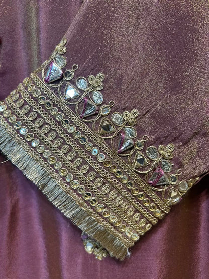 Sultana Shimmer Mukaish Set