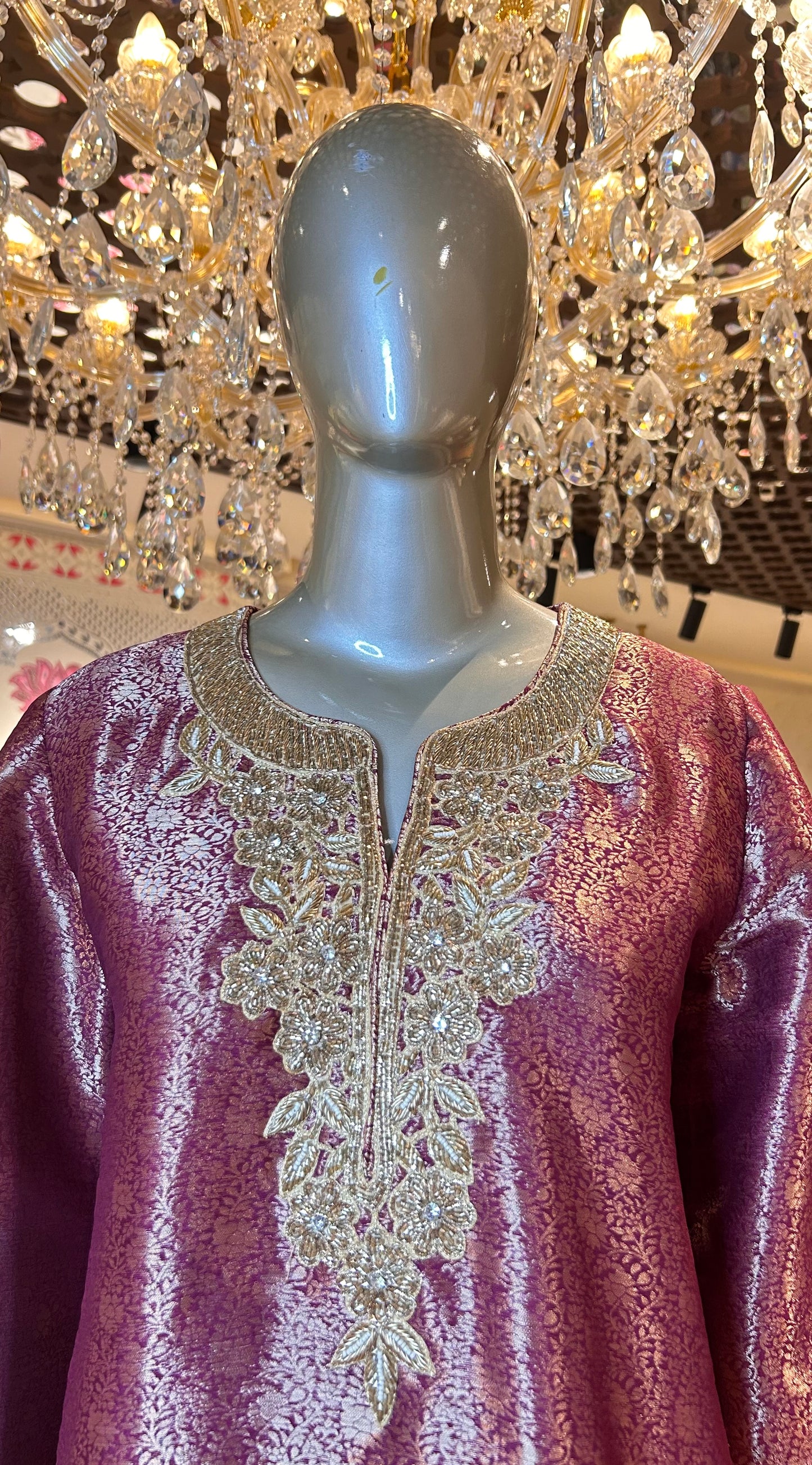 Shahbano Banarasi Co-Ord Set