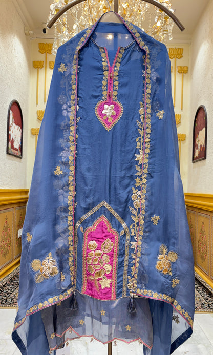 Kanakshi Leatherwork Suit