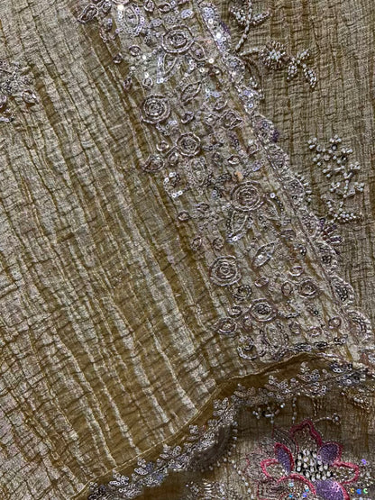 Iraaya Kinari Softloom Suit (Golden)