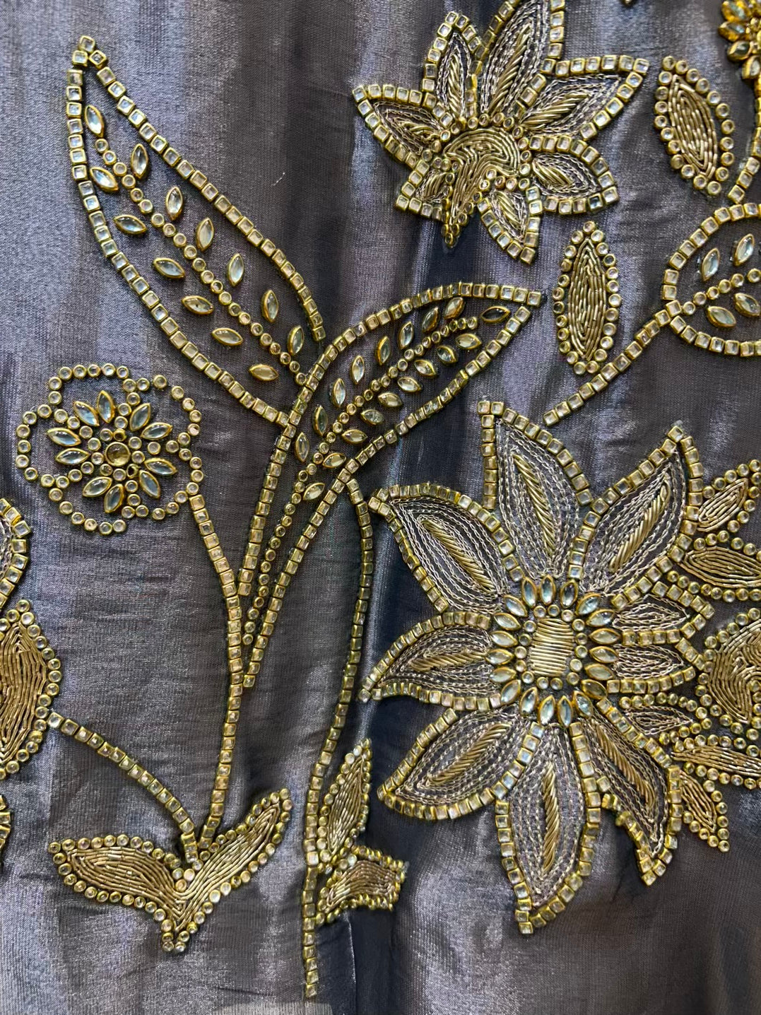 Sarveena Banarasi Glow Suit (Purple)