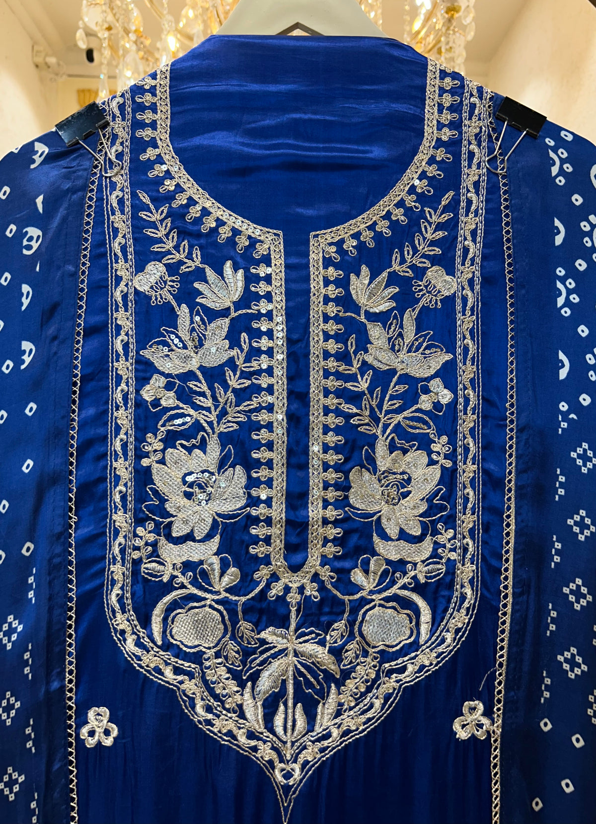 Muraqqa Gaji Silk Suit