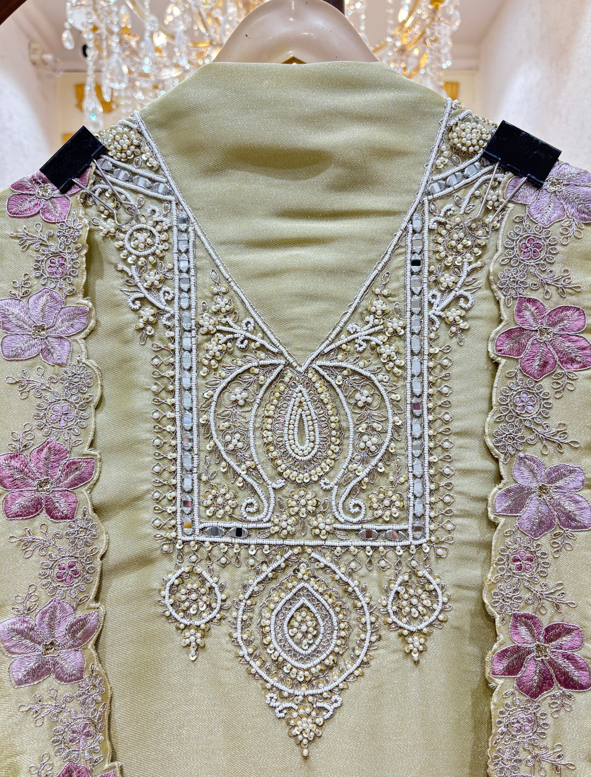 Mahzara Organza Suit