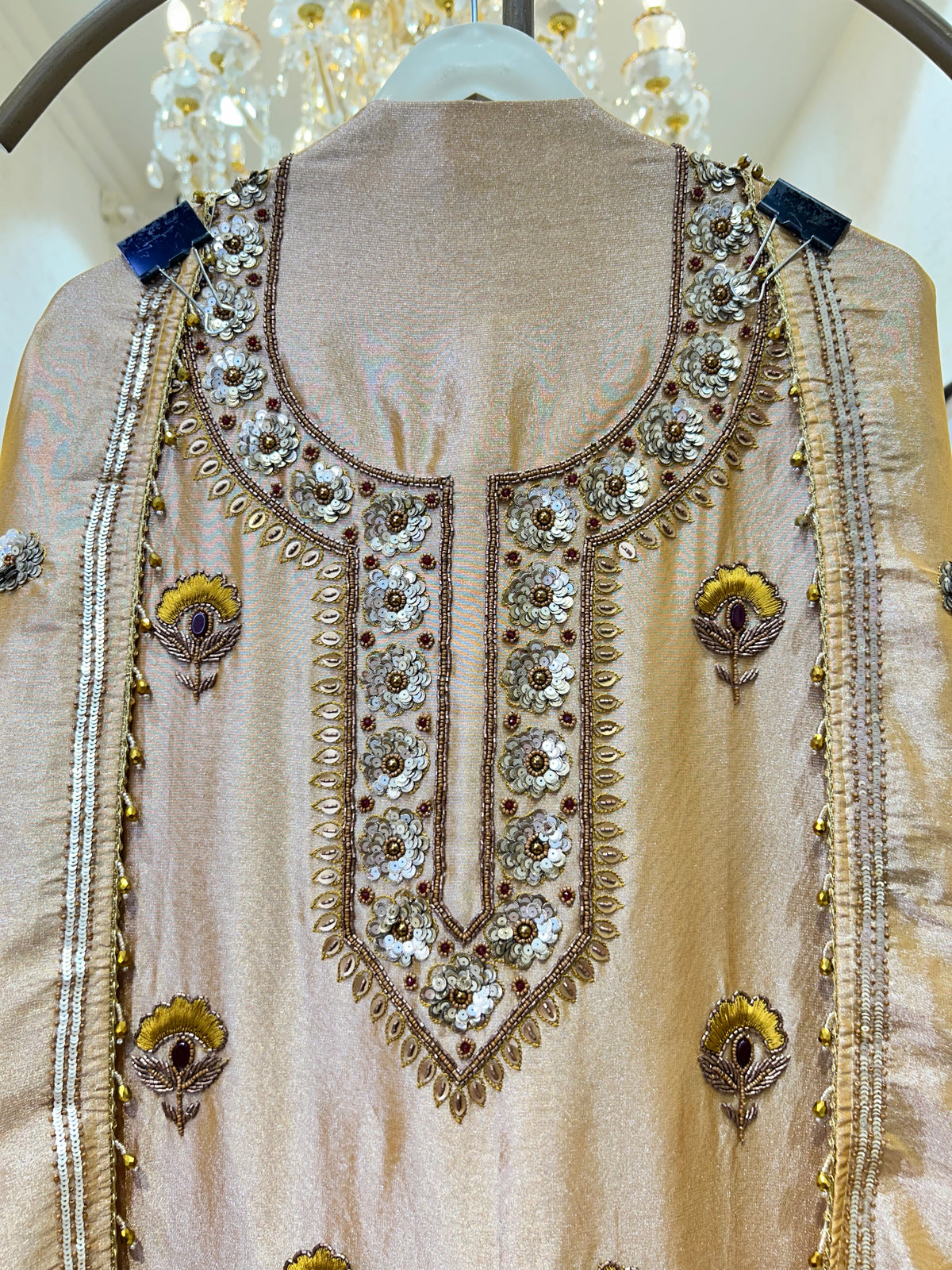 Ruhzaina Organza Suit