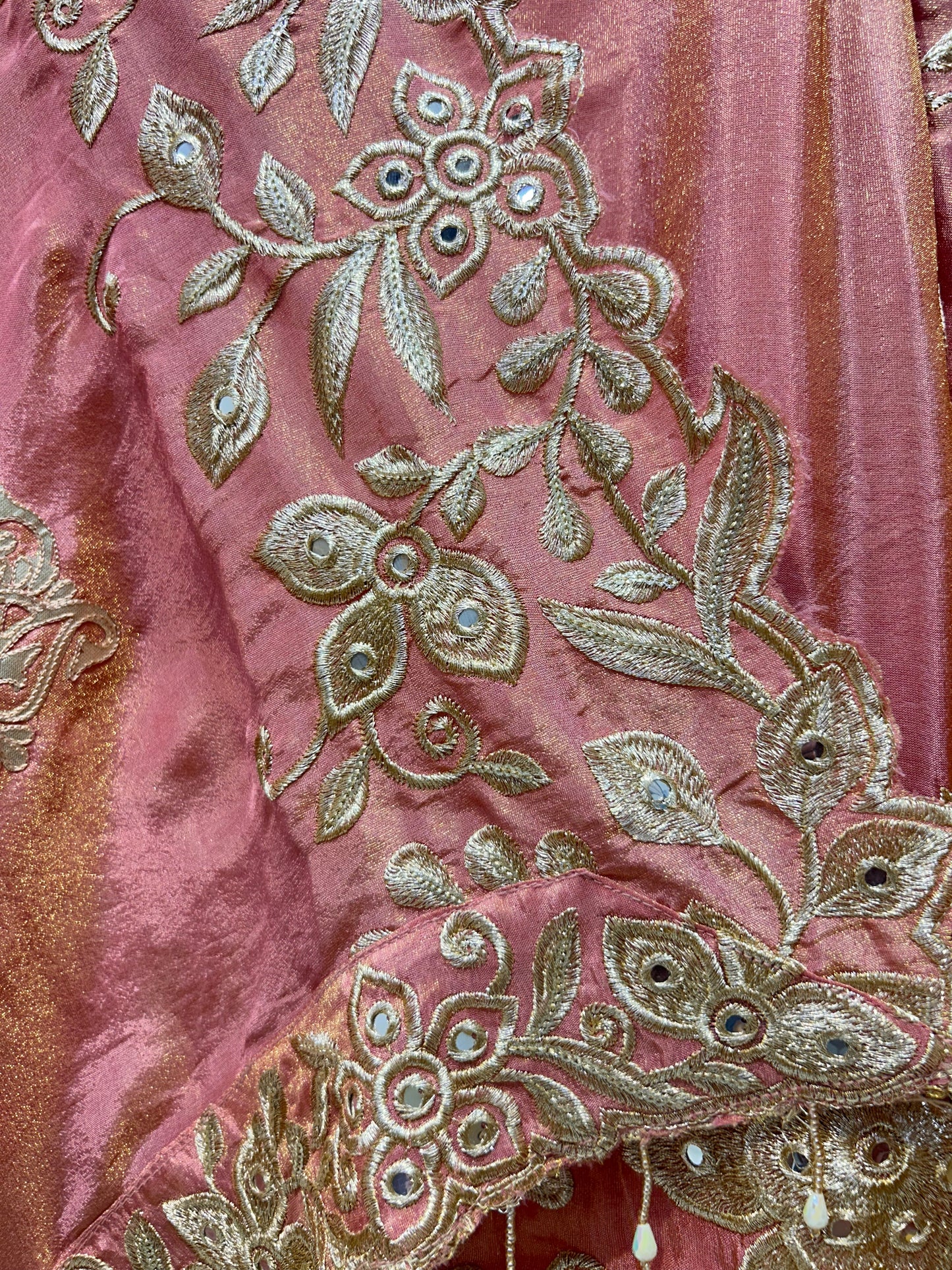 Ruhanshi Shimmer Silk Suit
