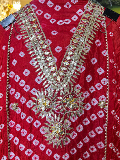 Rang-e-Bandhej (Red)