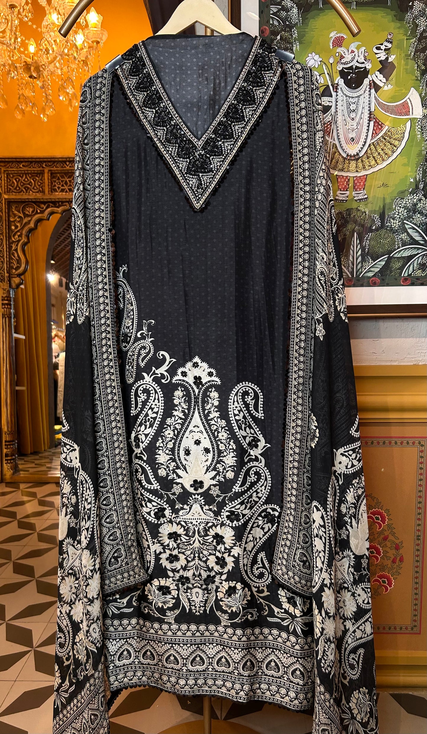 Aareen Muslin Silk Suit