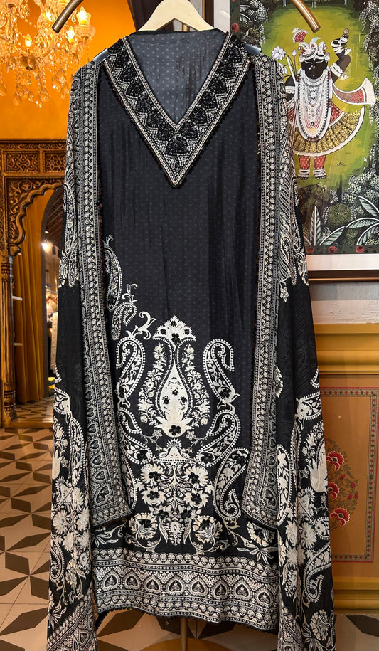 Aareen Muslin Silk Suit
