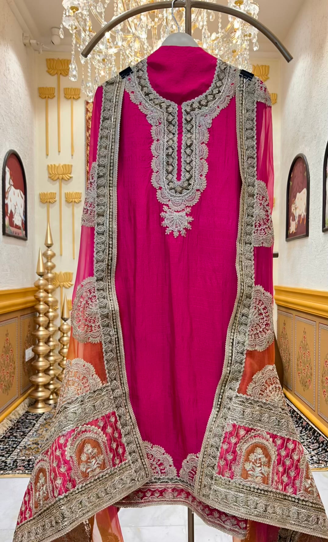 Zaylira Dori Gul Suit (Magenta)