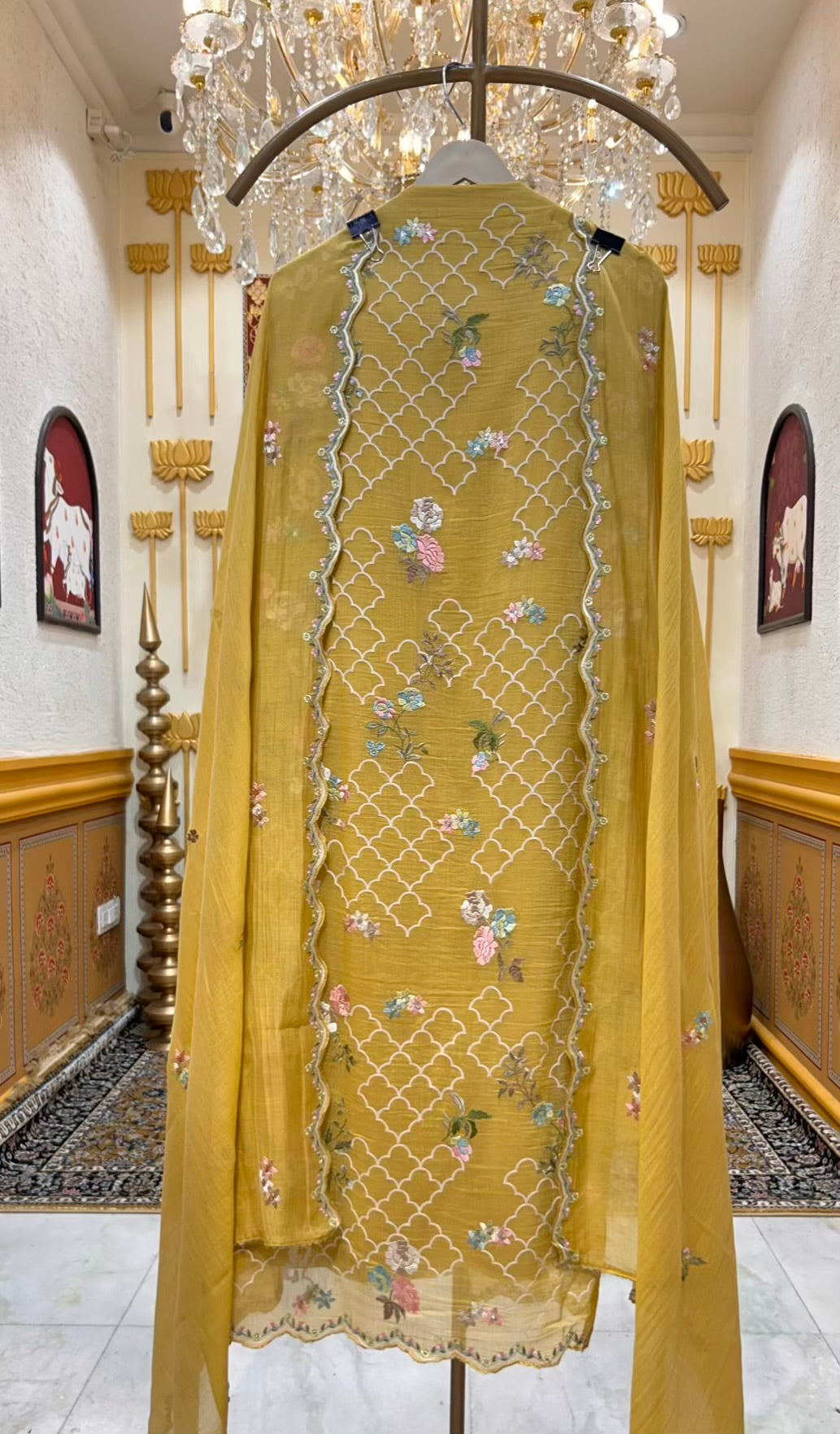 Arovia Resham Mul Suit