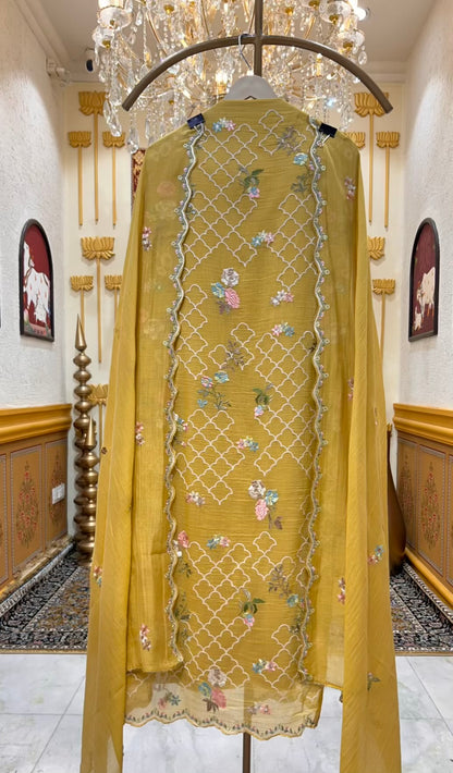 Arovia Resham Mul Suit