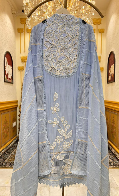 Mehera Dori Chanderi Suit