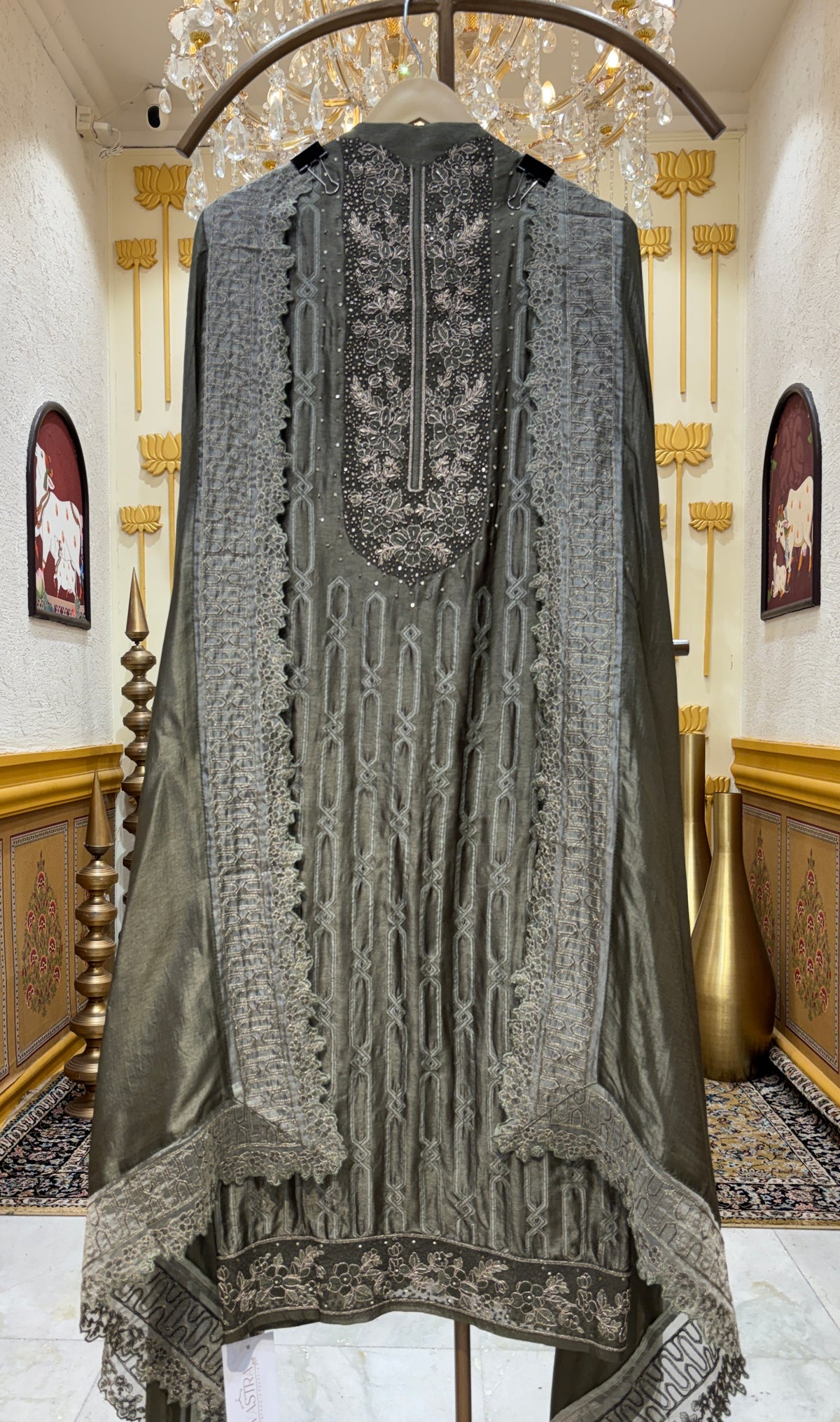 Chandrika Éclat Silk Suit