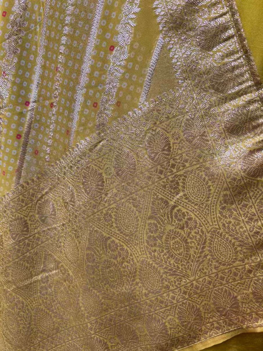 Ziyaara Silk Suit (Yellow)