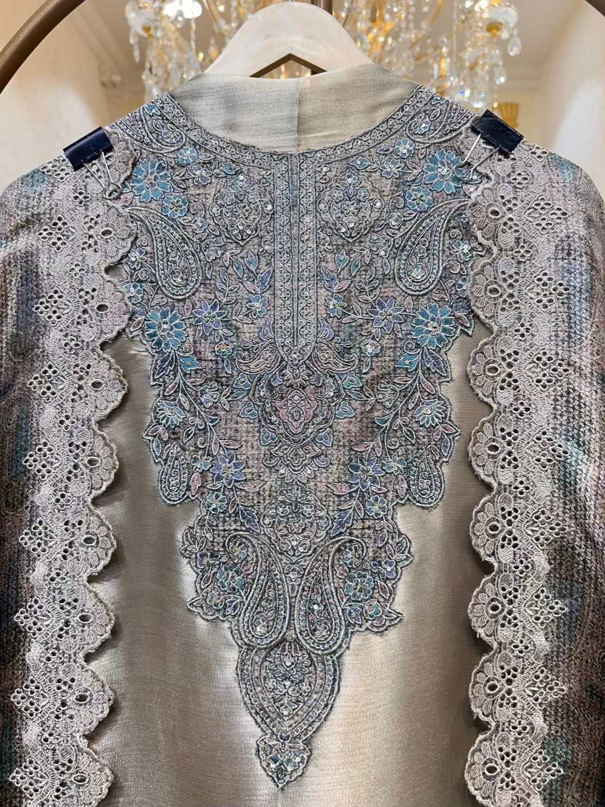 Afsara Patchloom Élan Suit (Blue)