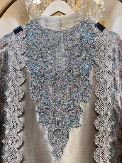 Afsara Patchloom Élan Suit (Blue)