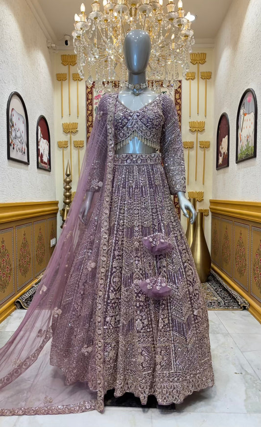 Meher Handwork Lehenga