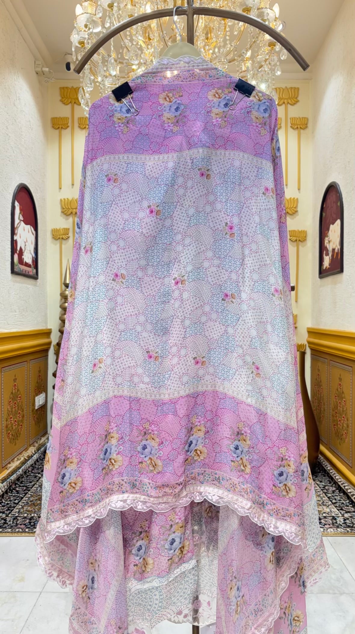 Sia Lace Muslin Suit