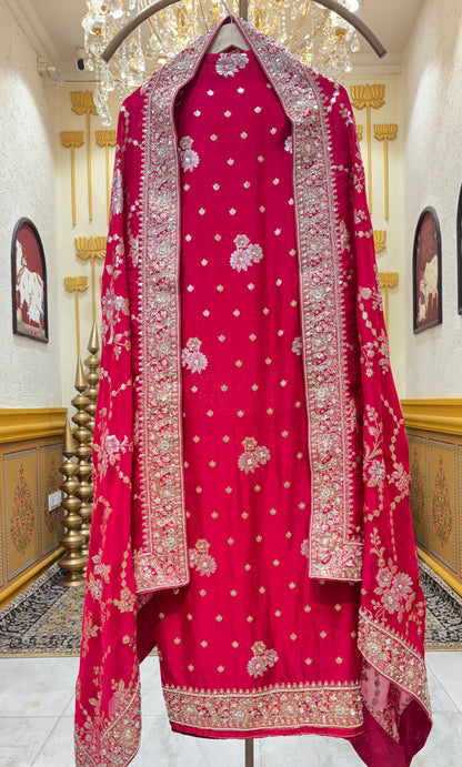 Varnika Organza Banarasi Suit