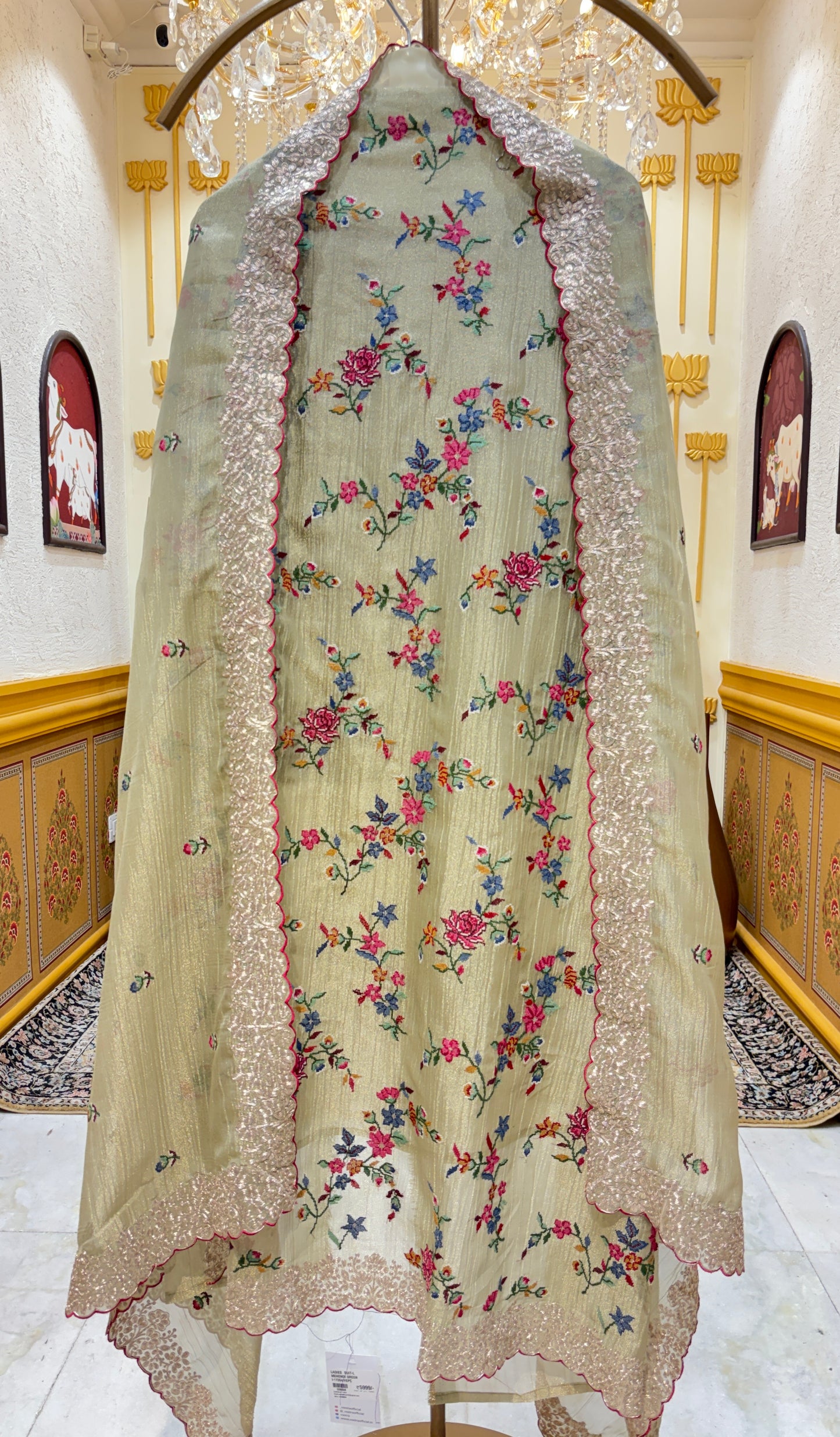 Velmira Thread Luxe Suit