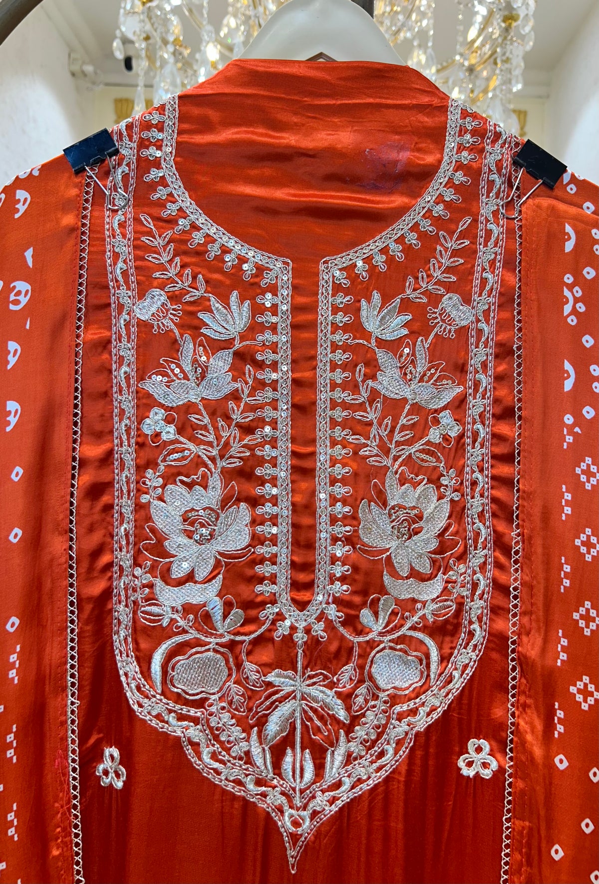Muraqqa Gaji Silk Suit