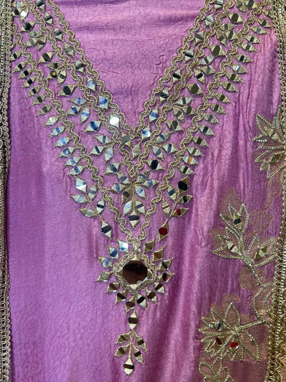 Sitarah Silk Suit (Pink)